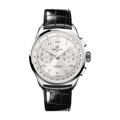 Breitling Premier B09 Chonograph 40mm herreur sølv AB0930371G1P1