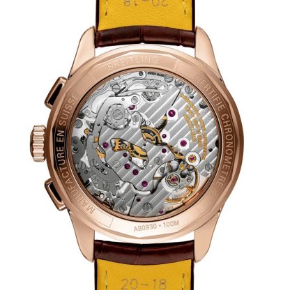 Breitling Premier B09 Chronograph 40 18k Red Gold Watch RB0930371G1P1 - Billede 2