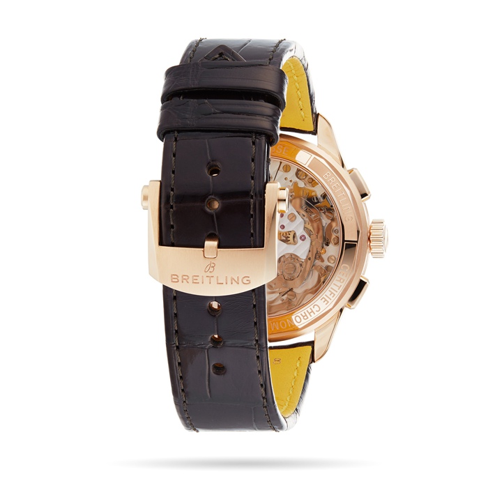 Breitling Premier B09 Chronograph 40 18k Red Gold Watch RB0930371G1P1 - Billede 5
