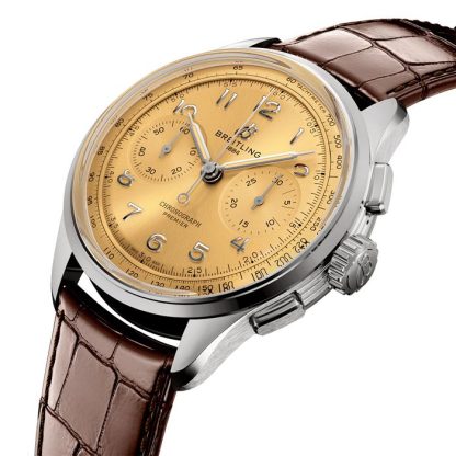 Breitling Premier B09 Chronograph 40mm herreur Champagne AB0930F51H1P1 - Billede 2