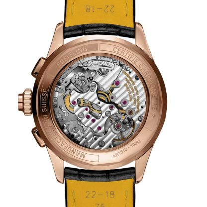 Breitling Premier B15 Duograph 42 18k rødguldsur RB1510251B1P1 - Billede 2