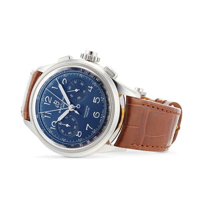 Breitling Premier B15 Duograph 42 læderremsur AB1510171C1P1 - Billede 4