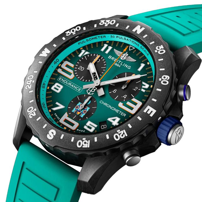 Breitling Professional Endurance Pro IRONMAN® 70.3 World Championship 2025 Limited Edition Quartz 44mm herreur Turkis X823101K1C1S1 - Billede 2