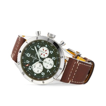 Breitling Super AVI B04 Chronograph Curtiss Warhawk 46 Watch AB04452A1L1X1 - Billede 4