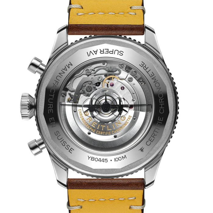 Breitling Super AVI B04 Chronograph GMT 46 Mosquito Watch YB04451A1B1X1 - Billede 2