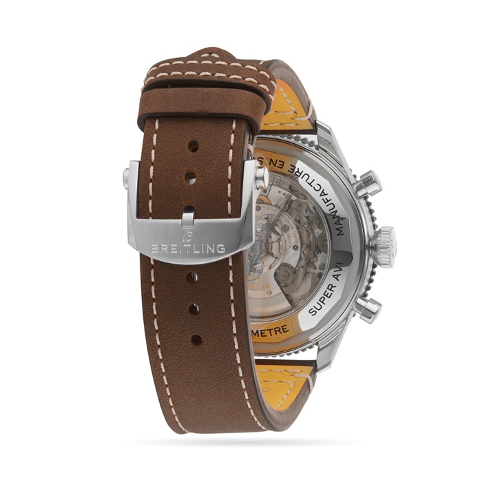 Breitling Super AVI B04 Chronograph GMT 46 Mosquito Watch YB04451A1B1X1 - Billede 4