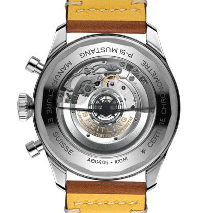 Breitling Super AVI B04 Chronograph GMT 46 P-51 Mustang Watch AB04453A1B1X1 - Billede 2