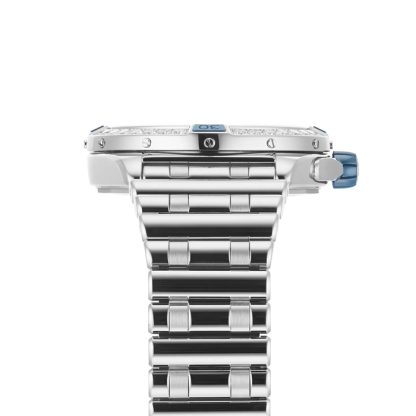Breitling Super Chronomat Automatic 38 Blue Stainless Steel Bracelet Watch A17356531C1A1 - Billede 5