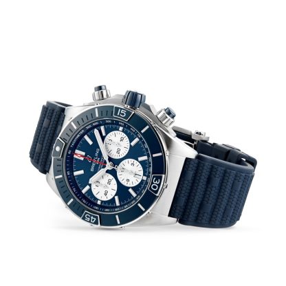 Breitling Super Chronomat B01 44 Rubber Strap Watch AB0136161C1S1 - Billede 3