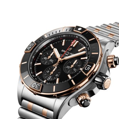 Breitling Super Chronomat B01 44 ur i rustfrit stål og 18k rødguld UB0136251B1U1 - Billede 2