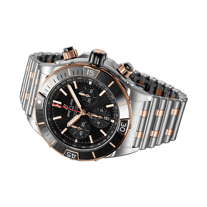 Breitling Super Chronomat B01 44 ur i rustfrit stål og 18k rødguld UB0136251B1U1 - Billede 3