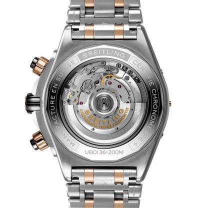 Breitling Super Chronomat B01 44 ur i rustfrit stål og 18k rødguld UB0136251B1U1 - Billede 4