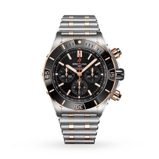 Breitling Super Chronomat B01 44 ur i rustfrit stål og 18k rødguld UB0136251B1U1