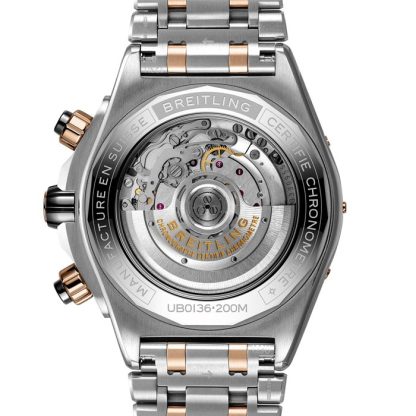 Breitling Super Chronomat B01 44 ur i rustfrit stål og 18k rødguld UB0136251L1U1 - Billede 4