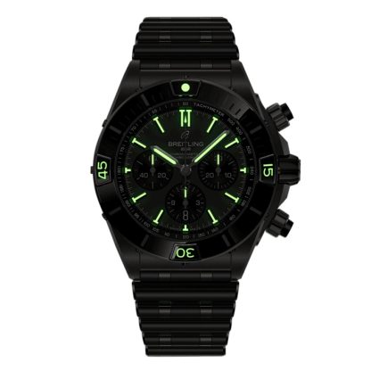 Breitling Super Chronomat B01 44mm herreur grå titanium EB0136251M1E1 - Billede 5