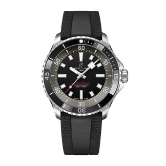 Breitling Superocean 42mm UK Edition herreur grå gummi A173757A1B1S1