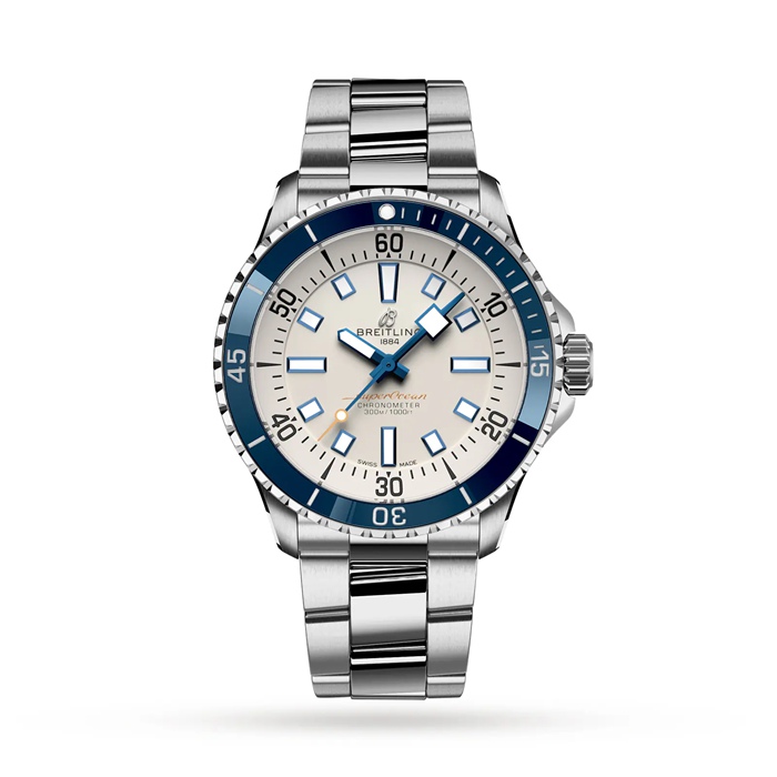 Breitling Superocean Automatic 42 ur i rustfrit stål A17375E71G1A1