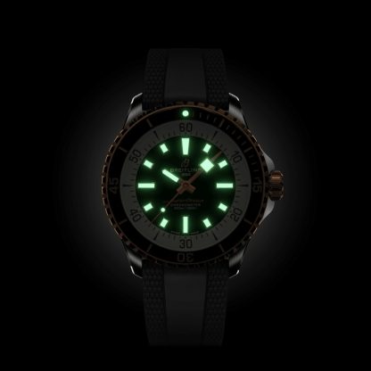 Breitling Superocean Automatic 42 ur i rustfrit stål og 18k rødguld U17375211B1S1 - Billede 5