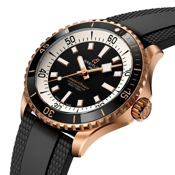 Breitling Superocean Automatic 42mm herreur sort R17375211B1S1 - Billede 2
