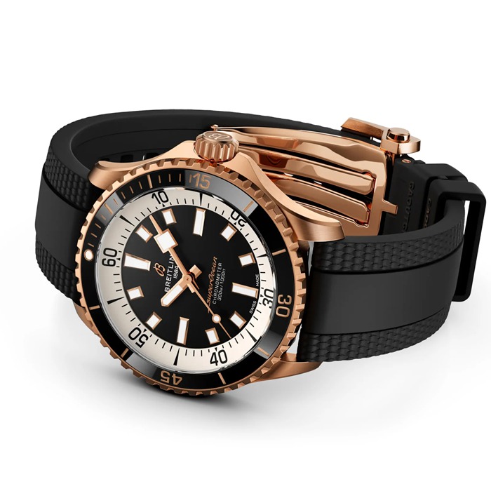 Breitling Superocean Automatic 42mm herreur sort R17375211B1S1 - Billede 3