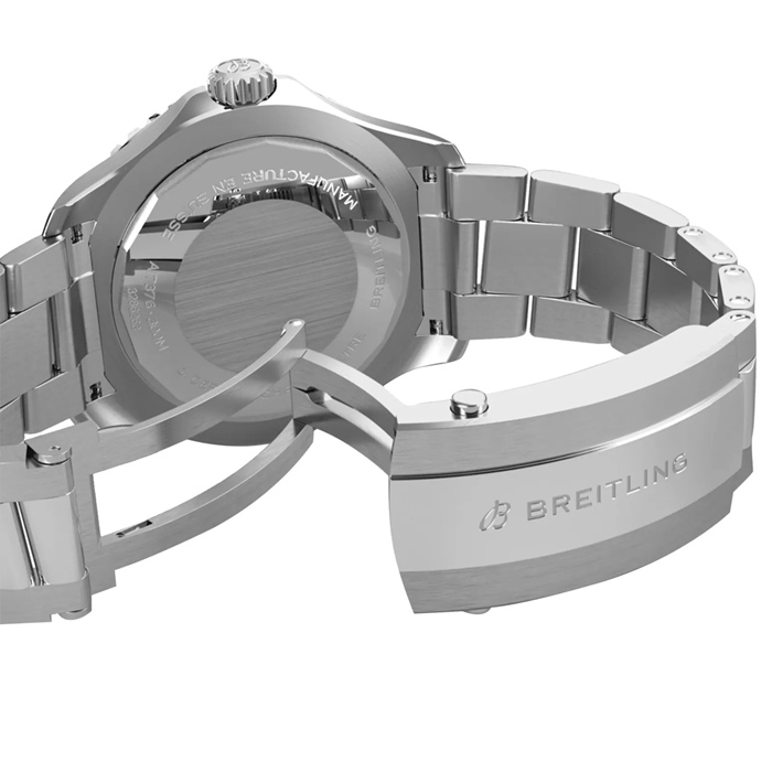 Breitling Superocean Automatic 44 Stainless Steel Blue Watch A17376211C1A1 - Billede 5