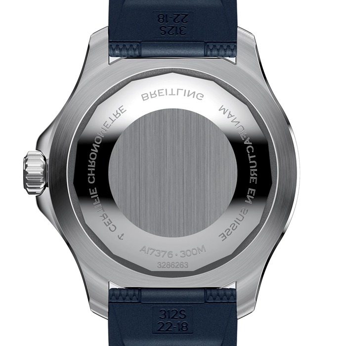 Breitling Superocean Automatic 44 ur med gummirem i rustfrit stål A17376211C1S1 - Billede 2