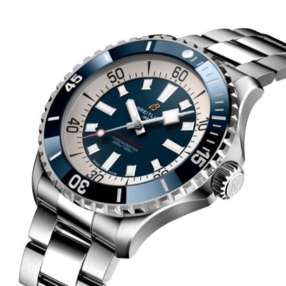 Breitling Superocean Automatic 46 ur i rustfrit stål A17378E71C1A1 - Billede 2