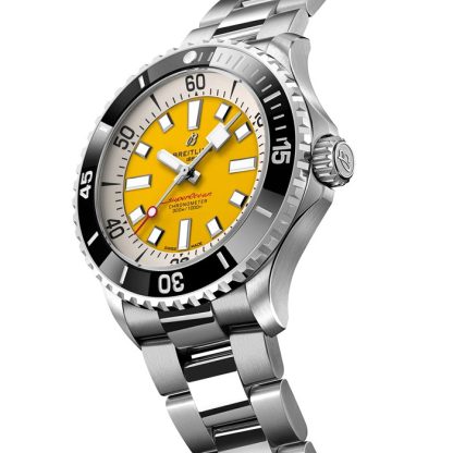 Breitling Superocean Automatic Code Yellow UK Edition 46mm Herreur Gul A173781A1I1A1 - Billede 2
