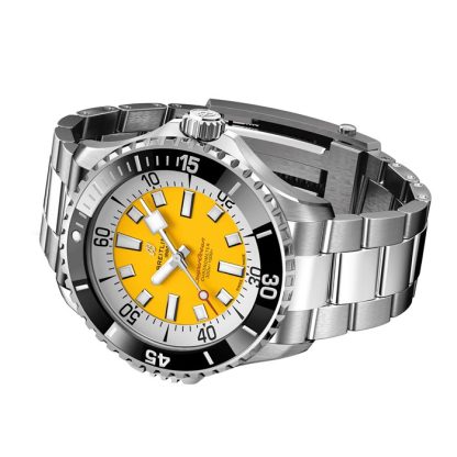 Breitling Superocean Automatic Code Yellow UK Edition 46mm Herreur Gul A173781A1I1A1 - Billede 4