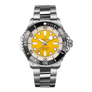 Breitling Superocean Automatic Code Yellow UK Edition 46mm Herreur Gul A173781A1I1A1