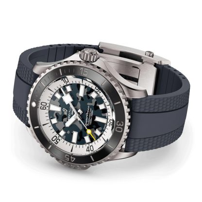 Breitling Superocean Automatic Super Diver 46 mm herreur sort gummi E10379351B1S1 - Billede 3