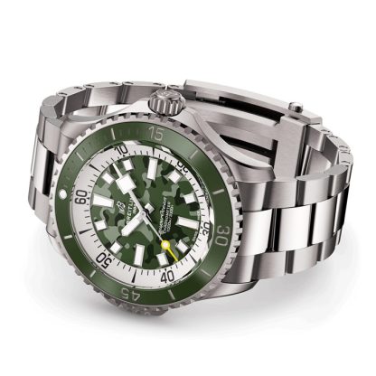 Breitling Superocean Automatic Super Diver 46mm Herreur Grøn E10379D31L1E1 - Billede 3