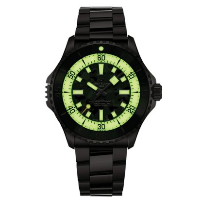 Breitling Superocean Automatic Super Diver 46mm Herreur Grøn E10379D31L1E1 - Billede 5