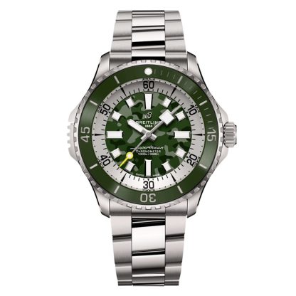 Breitling Superocean Automatic Super Diver 46mm Herreur Grøn E10379D31L1E1