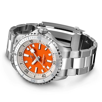 Breitling Superocean Automatisk 36 Rustfrit Stål Ur A17377211O1A1 - Billede 4