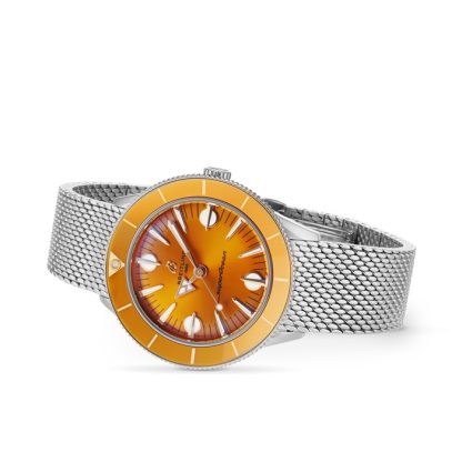 Breitling Superocean Heritage '57 Highlands Capsule 38 mm herreur gul 2 remme U10340281I1A1 - Billede 5