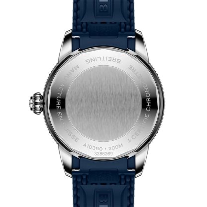 Breitling Superocean Heritage Automatic 36mm Unisex-ur Blå gummi A10390161C1S1 - Billede 2