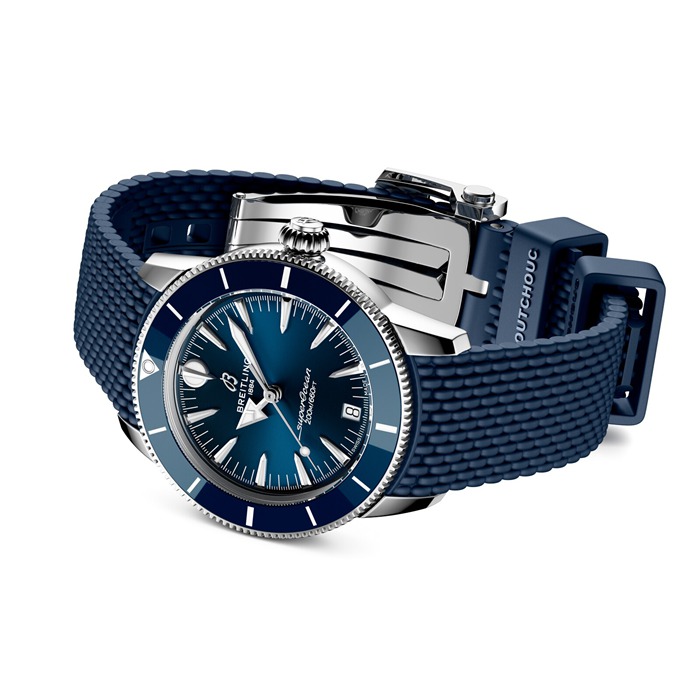 Breitling Superocean Heritage Automatic 36mm Unisex-ur Blå gummi A10390161C1S1 - Billede 4
