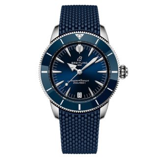 Breitling Superocean Heritage Automatic 36mm Unisex-ur Blå gummi A10390161C1S1