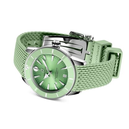 Breitling Superocean Heritage Automatic 36mm Unisex-ur Grønt gummi A10390361L1S1 - Billede 4