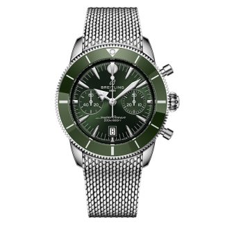 Breitling Superocean Heritage B01 Chronograph 42mm herreur Grøn AB0156361L1A1