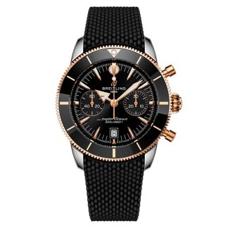 Breitling Superocean Heritage B01 Chronograph 42mm herreur sort gummi UB0156H11B1S1