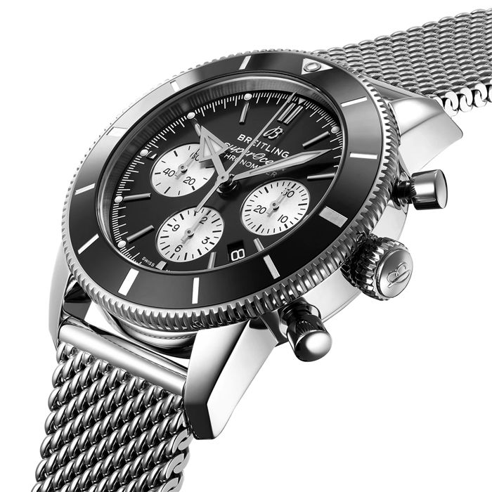 Breitling Superocean Heritage B01 Chronograph 44 Rustfrit stål-ur AB0162121B1A1 - Billede 2