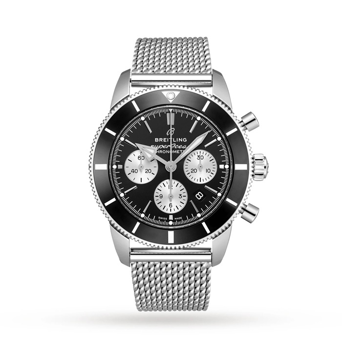 Breitling Superocean Heritage B01 Chronograph 44 Rustfrit stål-ur AB0162121B1A1