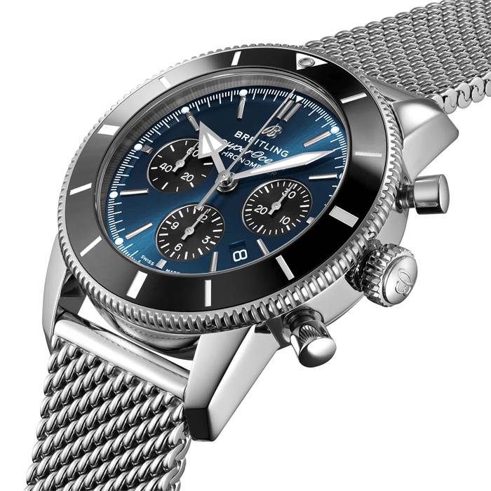 Breitling Superocean Heritage B01 Chronograph 44 Rustfrit stål-ur AB0162121C1A1 - Billede 2