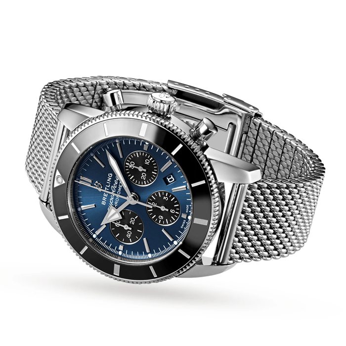 Breitling Superocean Heritage B01 Chronograph 44 Rustfrit stål-ur AB0162121C1A1 - Billede 3