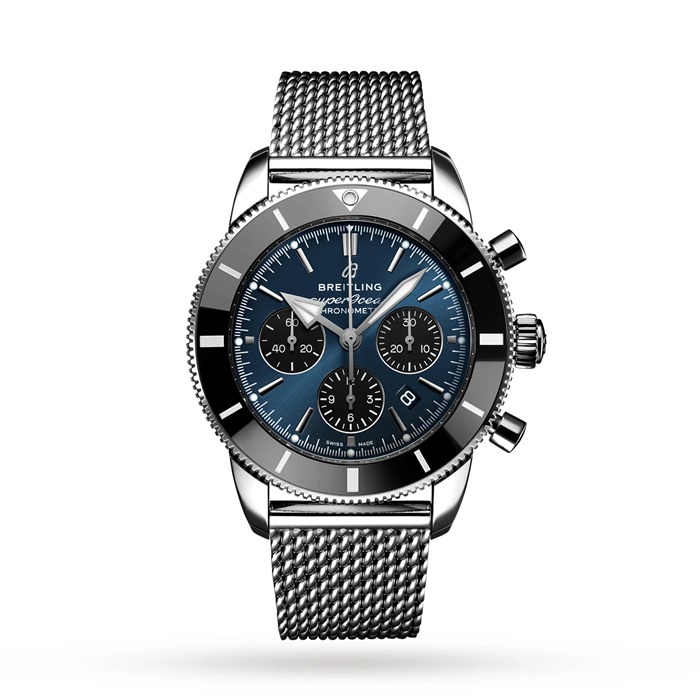 Breitling Superocean Heritage B01 Chronograph 44 Rustfrit stål-ur AB0162121C1A1