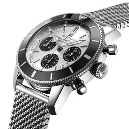 Breitling Superocean Heritage B01 Chronograph 44 ur i rustfrit stål AB0162121G1A1 - Billede 2