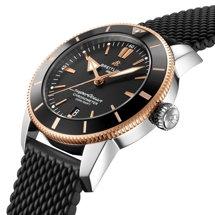 Breitling Superocean Heritage B20 Automatic 44 Rustfrit stål & 18k rødguld ur UB2030121B1S1 - Billede 2