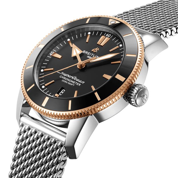 Breitling Superocean Heritage B20 Automatic 44 StainlessSteel Watch UB2030121B1A1 - Billede 2